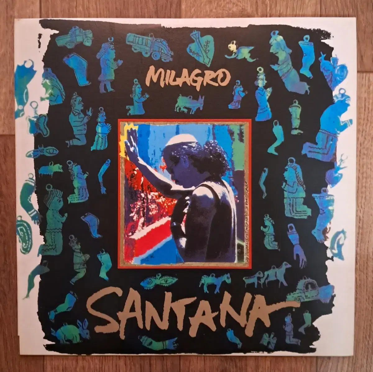 LP  산타나(SANTANA)  MILAGRO  2LP 판매